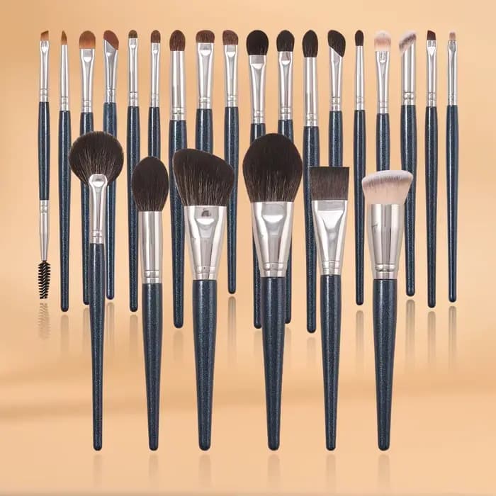 OVW-Ensemble de pinceaux de maquillage professionnels, mélangeur de fond de teint, correcteur, poudr