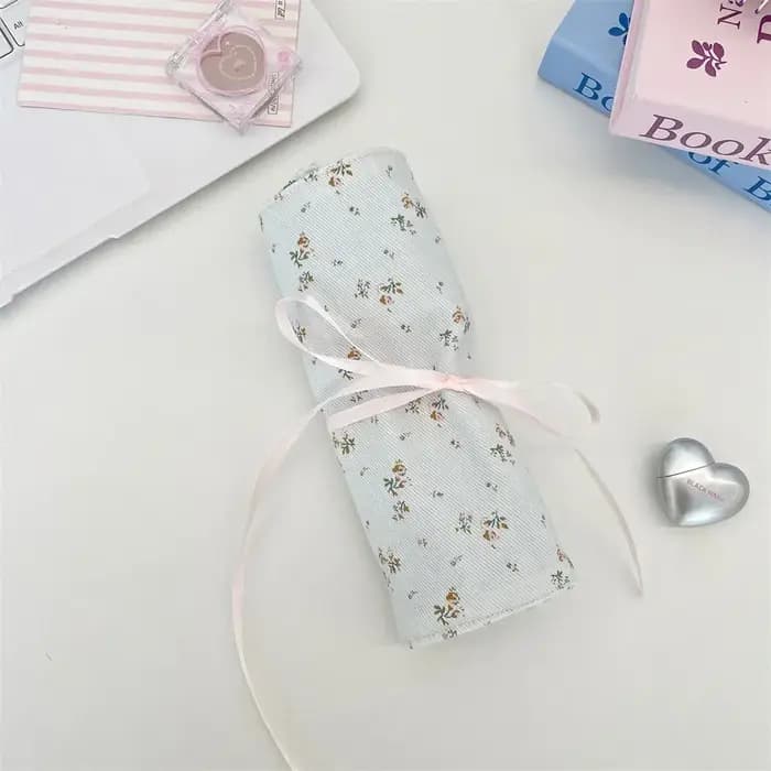 Sac de rangement pratique pour pinceaux de maquillage
