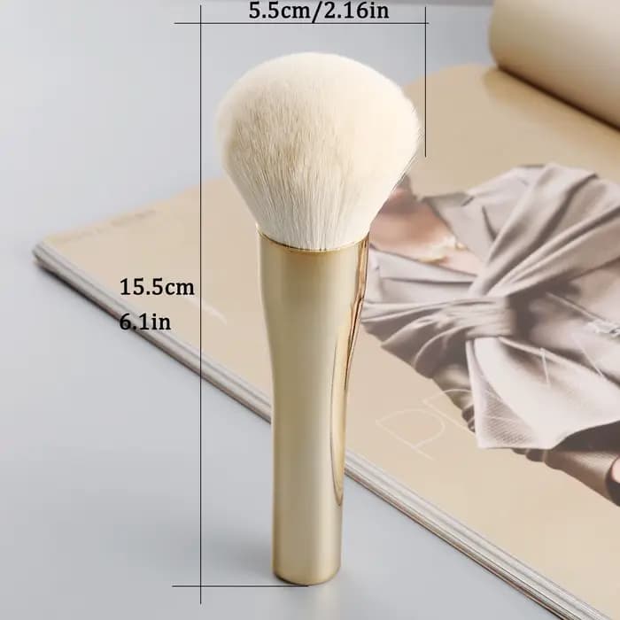 Grand pinceau à poudre unique, pinceau de maquillage de qualité, outils de maquillage professionnels