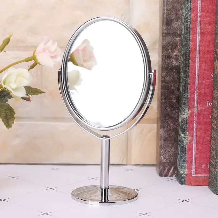 Miroir de maquillage Double face à support Normal