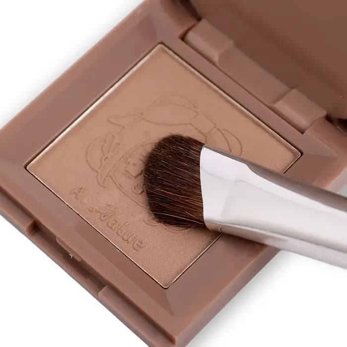 Pinceau de maquillage professionnel antarctique, ombre à barrage naturelle