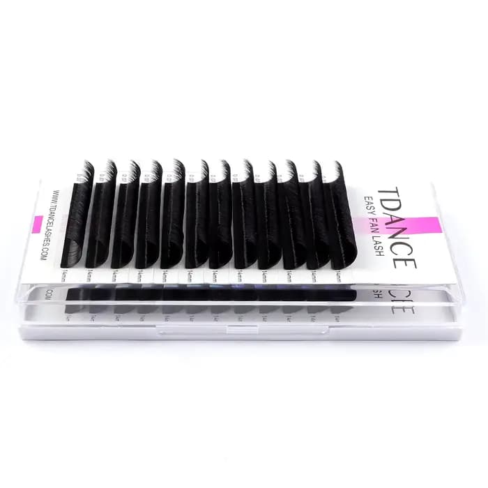 TDANCE Installation facile ventilateur rapide fleurs Extensions de cils cils individuels automatique