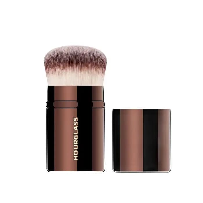 Pinceau de maquillage sablier-pinceau à Blush rétractable No.22 brosse à visage unique en Fiber douc