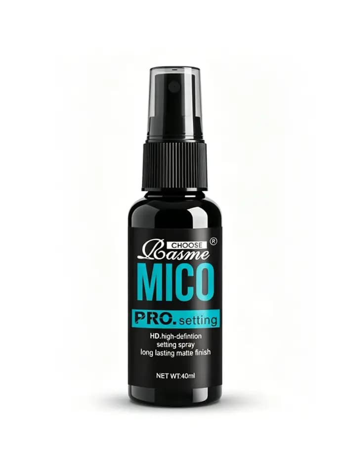Spray fixateur de maquillage mat HD 40 ml, longue durée, contrôle du sébum, imperméable, anti-taches