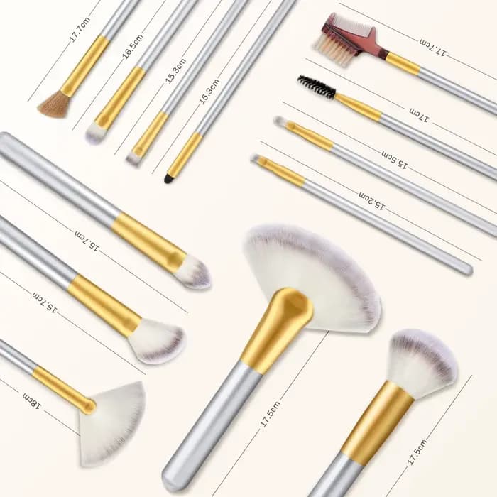 Wars DER-Ensemble de pinceaux de maquillage synthétiques de qualité supérieure