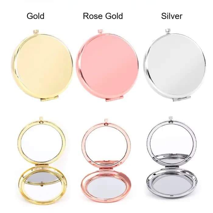 Miroir papillon personnalisé 1 pièce, miroir de maquillage pliable élégant et portable, cadeau d'ann