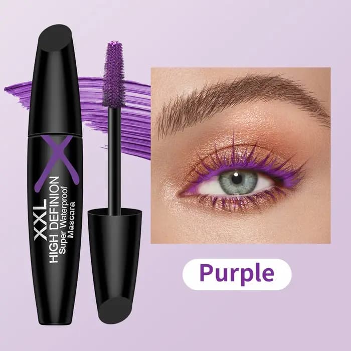 Mascara 6 couleurs, volumisant et allongeant