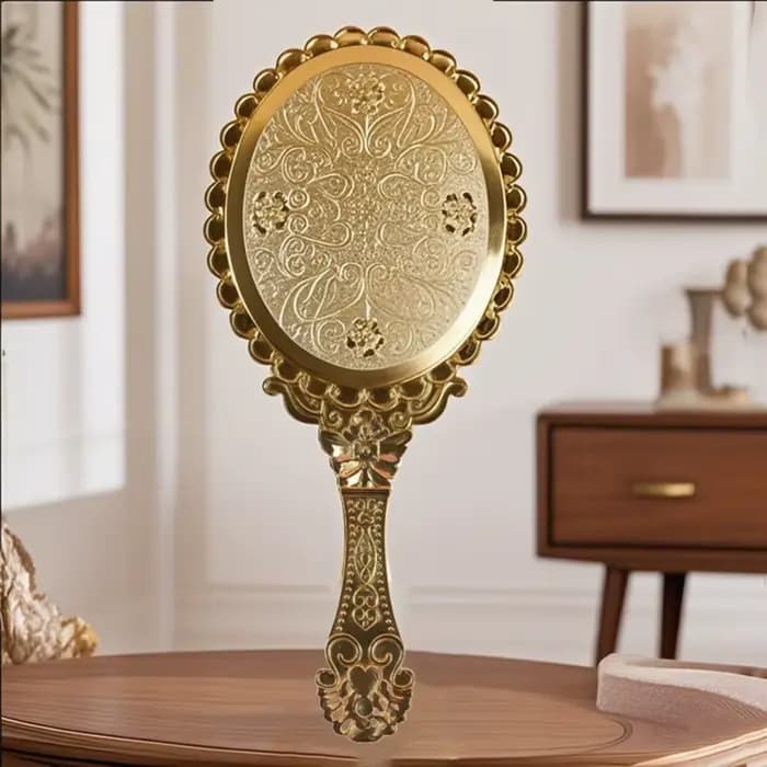Miroir de Maquillage Portable de Style Européen