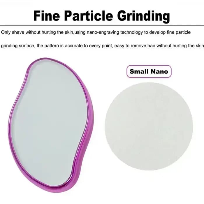 Épilatoire cheveux cristal gomme épilateur magique indolore éponge Pad enlever HaiR efficace