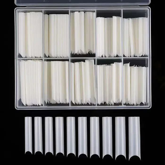 XXL – pointes de forme carrée longues et droites pour faux ongles en acrylique