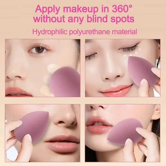 Nouvel ensemble de 14 éponges de maquillage