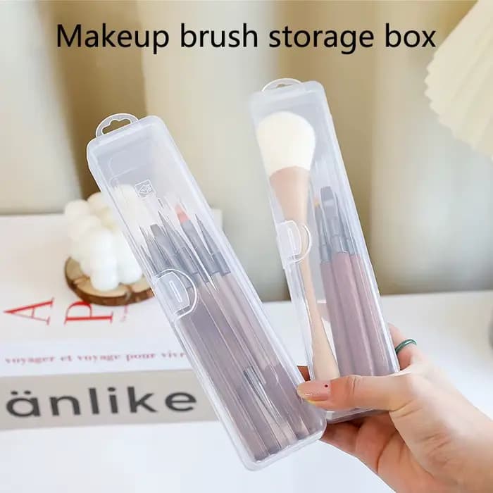 Boîte de rangement pour pinceaux de maquillage