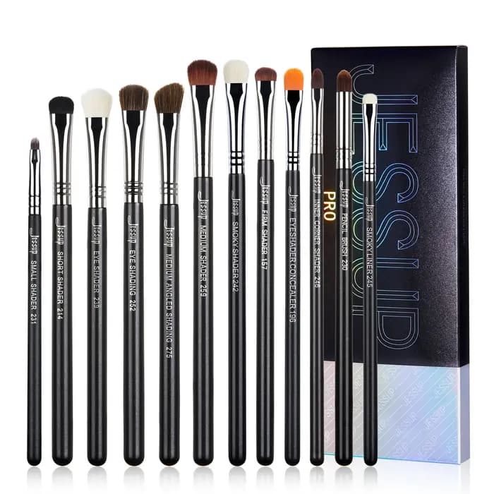 Jessup-Ensemble de pinceaux de maquillage pour les yeux
