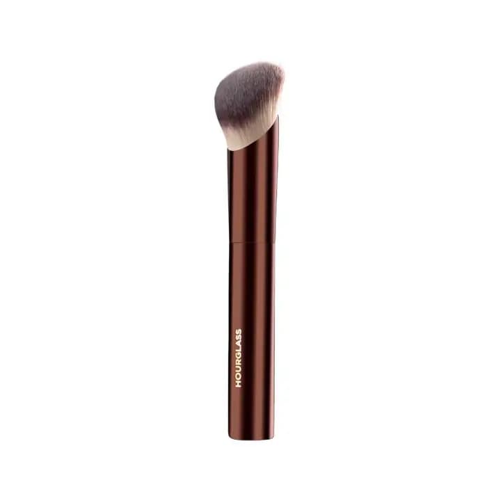 Pinceau de maquillage sablier-N ° 21, brosse de fond de teint à lueur douce et d'ambiance, en Fiber