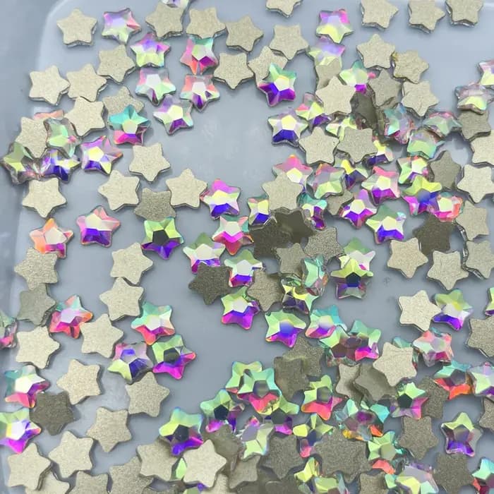 Strass multicolores pour Nail Art