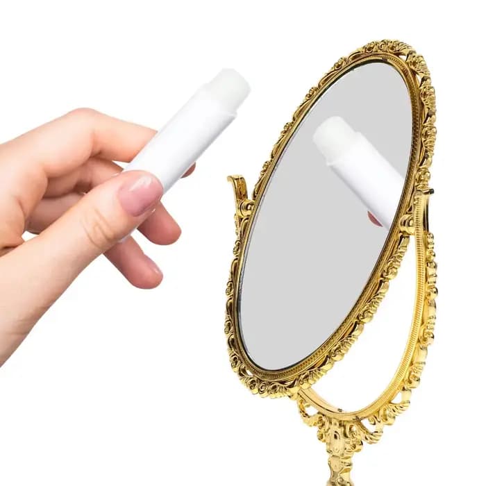 Miroir de maquillage à Rotation Double face avec cadre