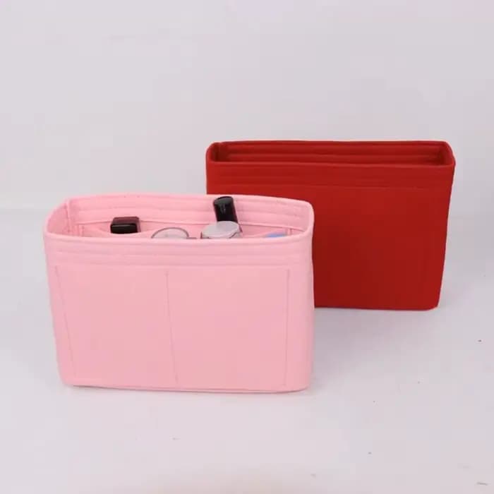 Longchamp-Mini sac de rangement en feutre portable