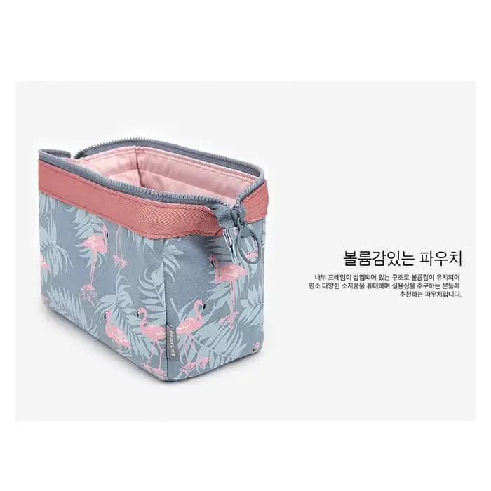 Nouvelle mode sac cosmétique femmes étanche flamant sacs de maquillage organisateur de voyage Kits de toilette