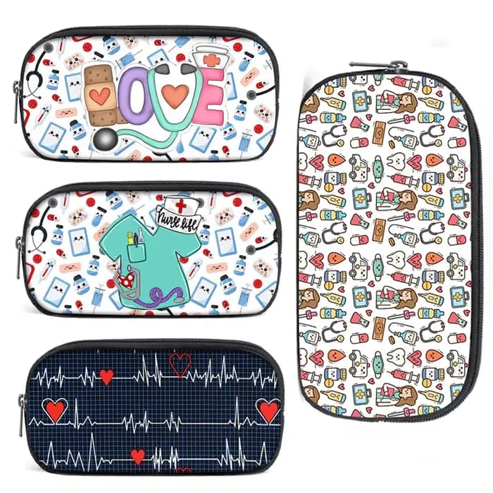 Trousse à Crayons Cosmétique Graphique ECG