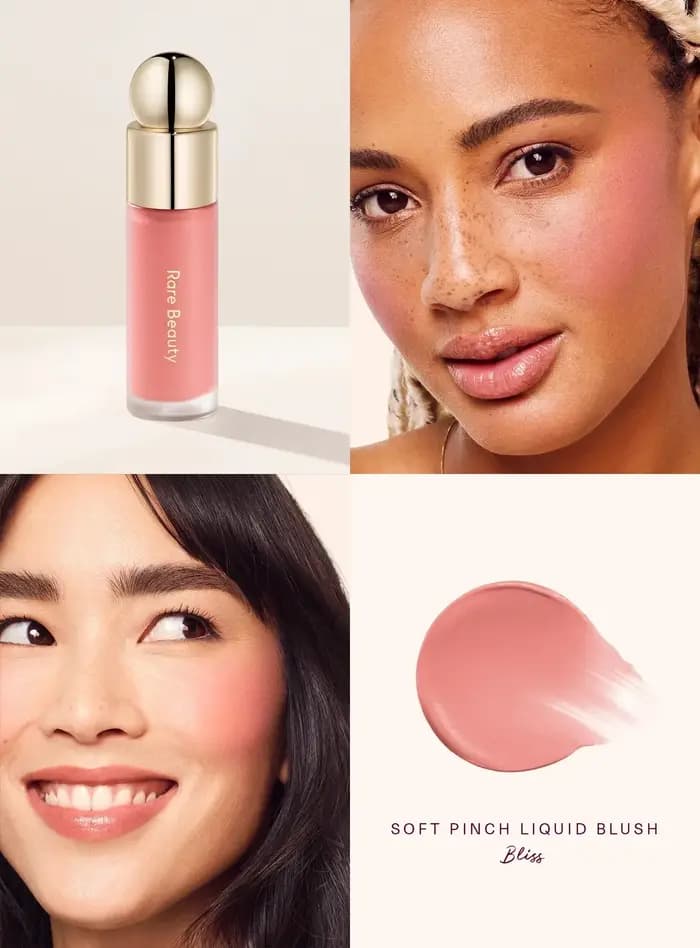 Rare beauté mat durable flou rebondissant fondant Blush Cushiony crème à poudre