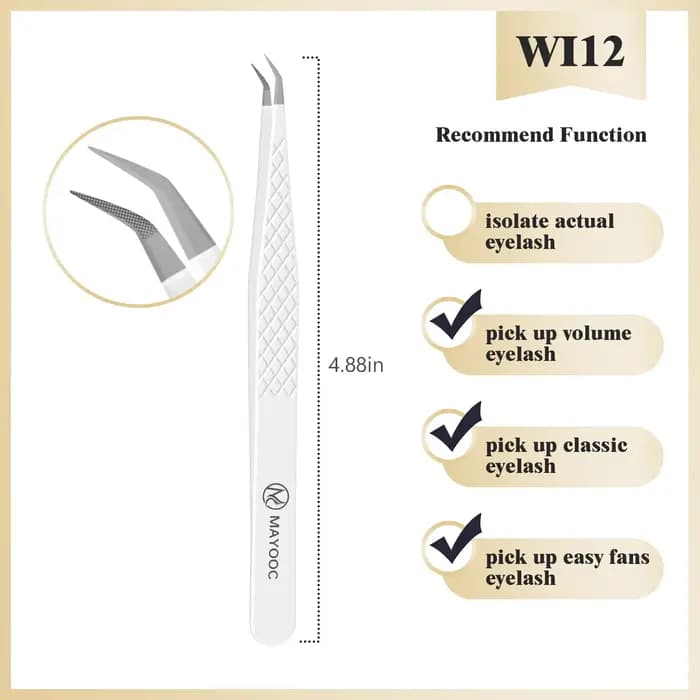Pincettes pour Extensions de cils