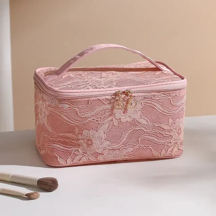 Sacs de maquillage en dentelle pour femmes