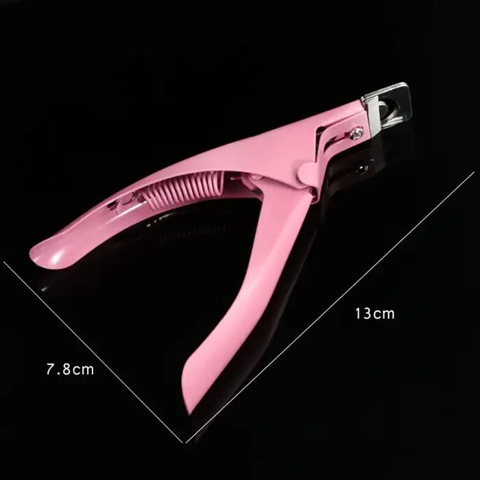 Pince à faux-ongles en acrylique, type spécial U Word Cut, outils de manucure