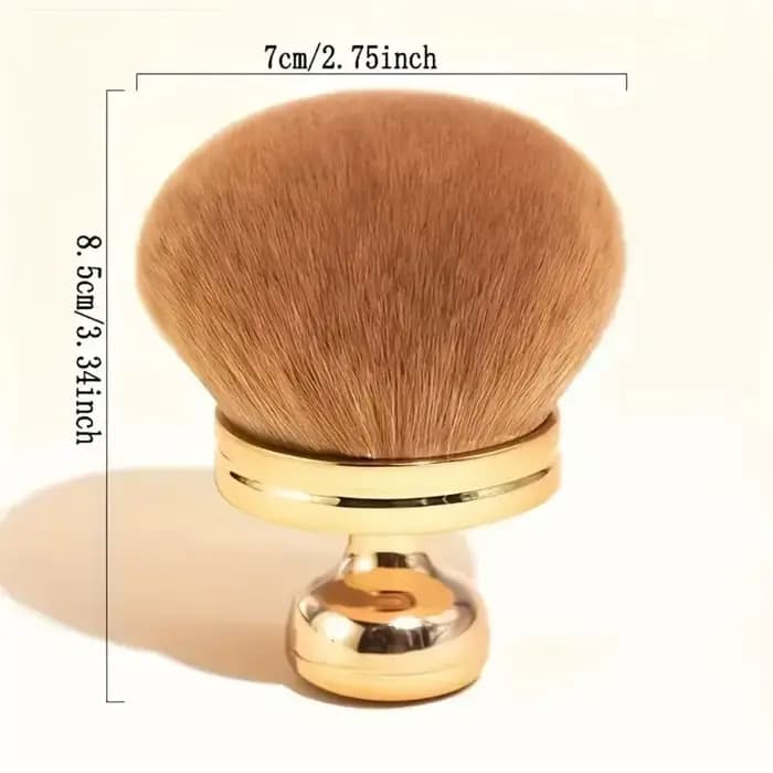 Pinceau de maquillage ergonomique extra large en forme de champignon
