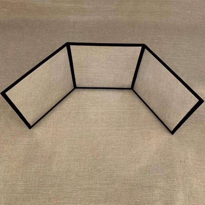 Miroir à 3 voies par Sean Yang, miroir d'entraînement pour cartes, Gimmick magique, illusion, tours