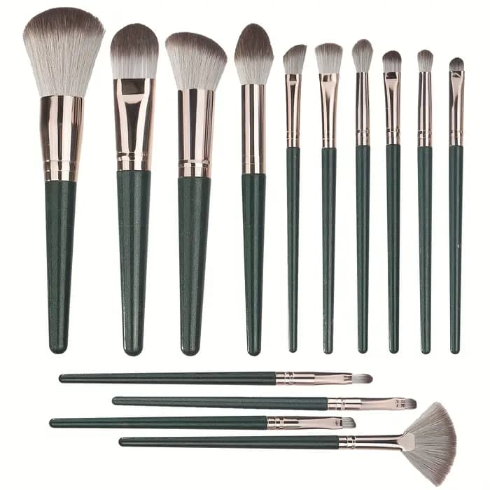 14 pinceaux de maquillage professionnels qui peuvent créer une variété de looks, s'adaptent à différ