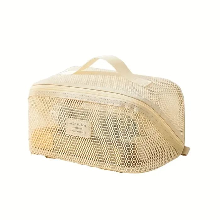 Organisateur de maquillage trousse de toilette féminine sac