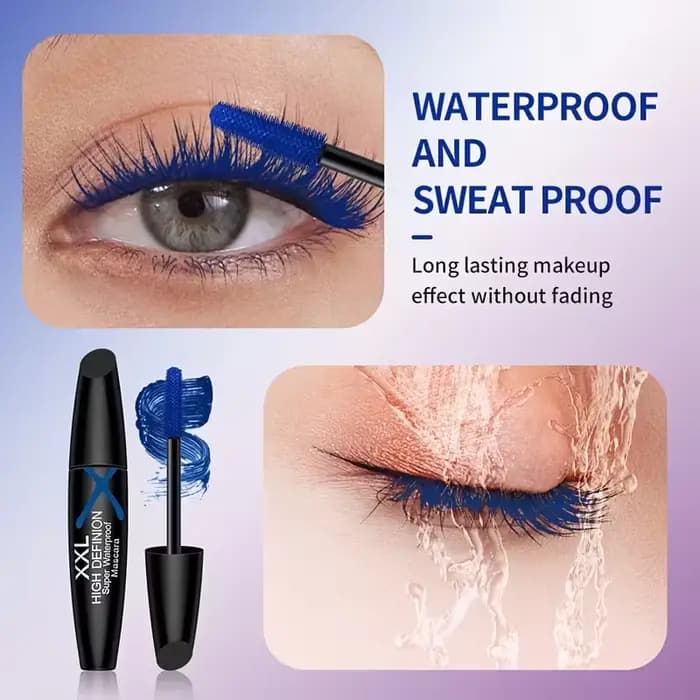 Mascara 6 couleurs, volumisant et allongeant
