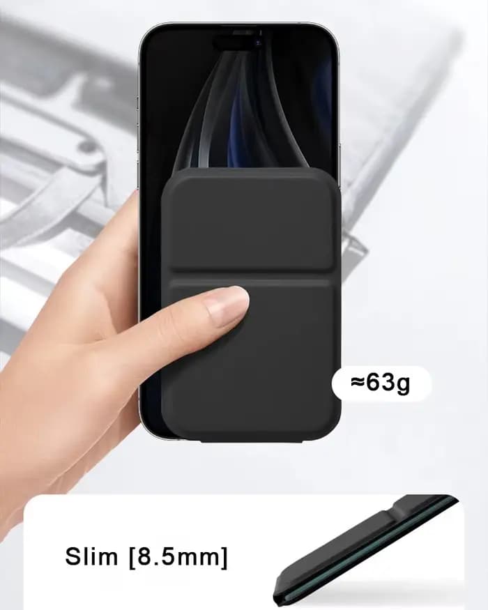 Petit miroir pliable portable pour femmes et hommes