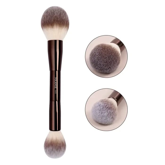 Pinceaux de maquillage à double tête