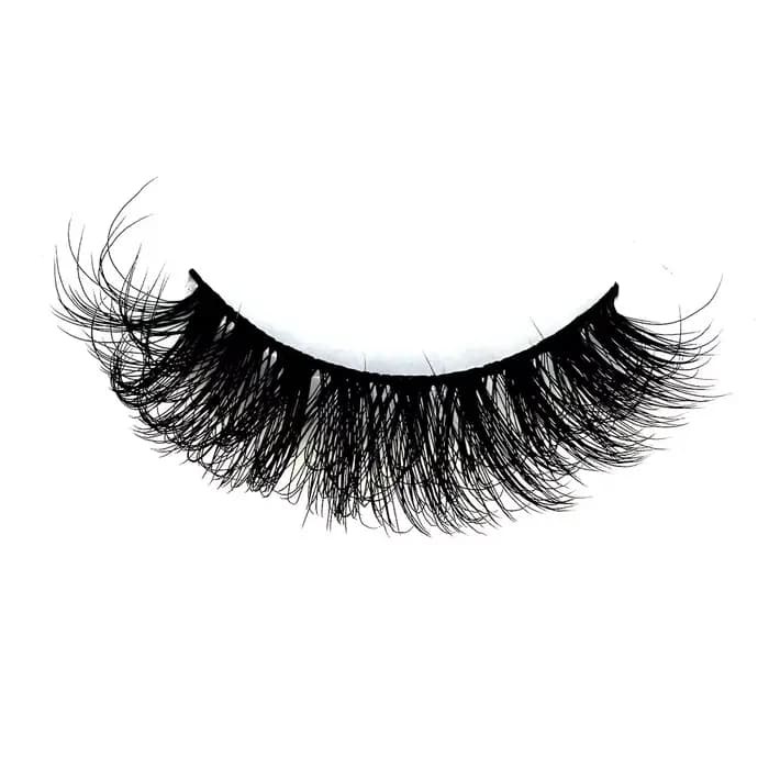 Faux-Cils en Faux Vison 8D Effet Oeil de Chat, Pack de Cils Volumineux, Touffus, Dramatique, Longs,