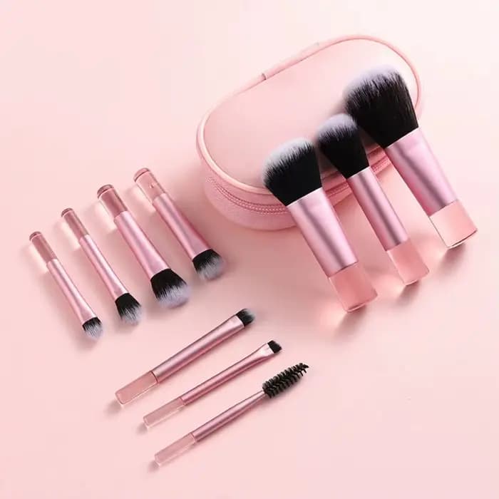 Ensemble de mini pinceaux de maquillage pour le visage