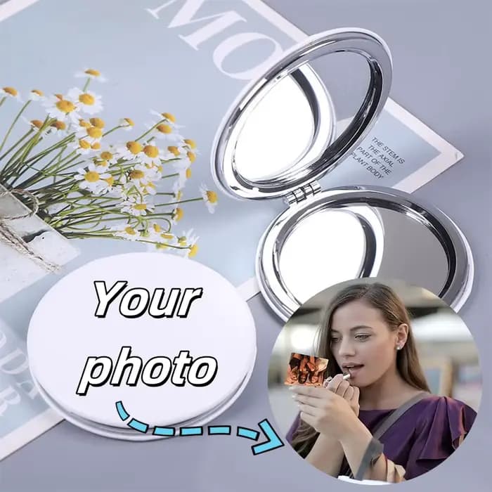Miroir personnalisé avec logo et image sur mesure