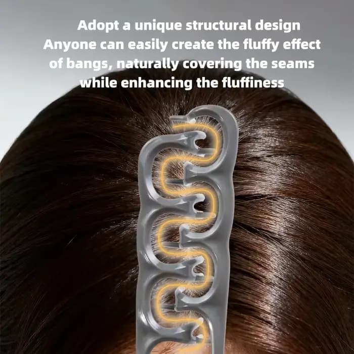 Ensemble de peignes volumisants à dents larges, brosse à Texture moelleuse, peigne plat en forme de