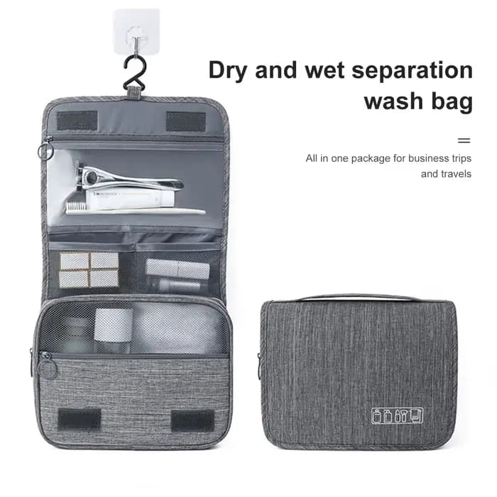 Trousse de toilette de voyage de grande capacité