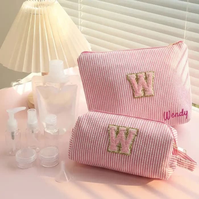 Ensemble de trousses de toilette personnalisables Sheilabox