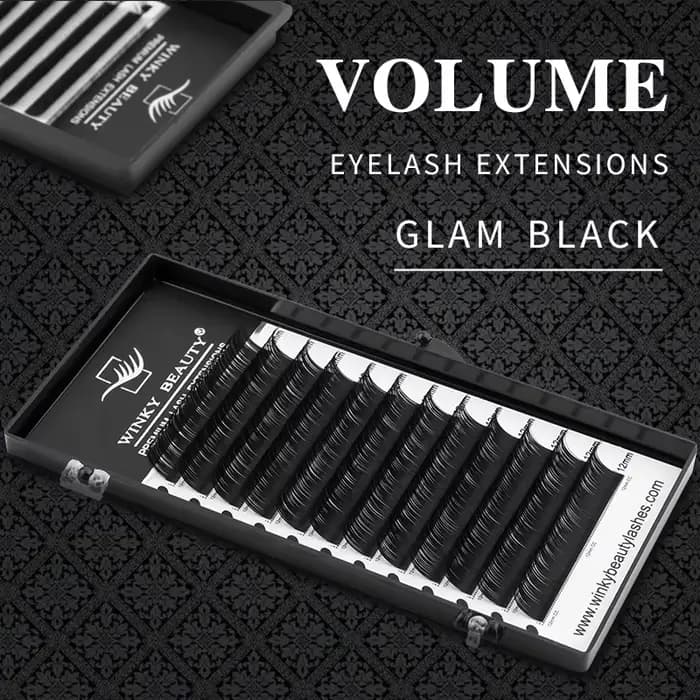 Winky Beauty Extension de cils individuelle B/C/CC/D/DD Faux vison Cilias Extension de cils doux 3D