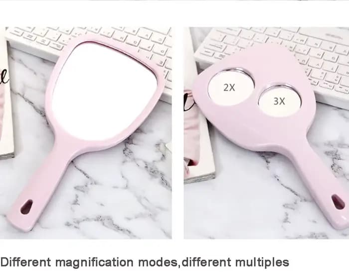 Mini miroir de maquillage portable