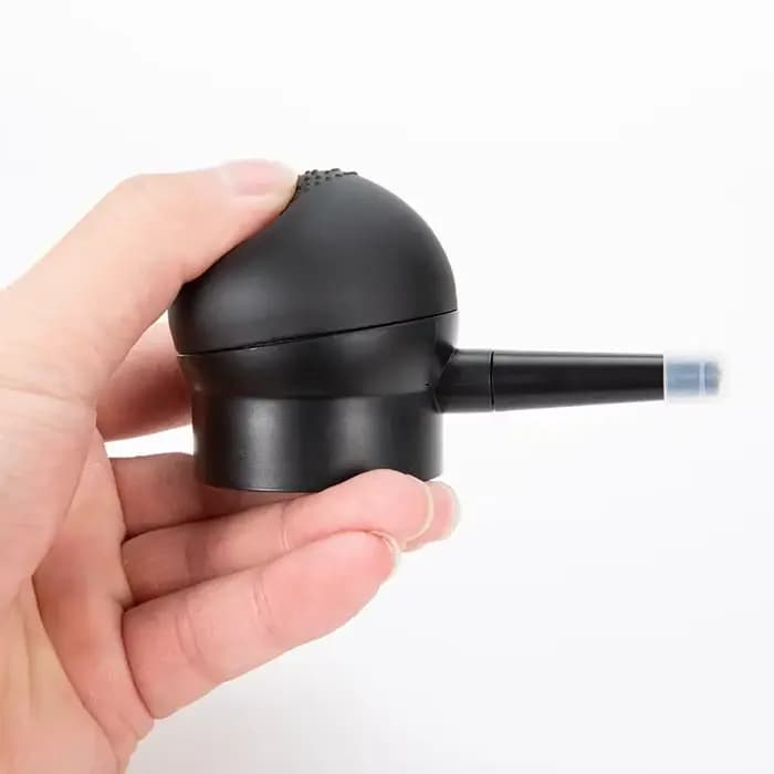 Outil de pompe applicateur de pulvérisation de buse et poudres de fibres de construction de cheveux
