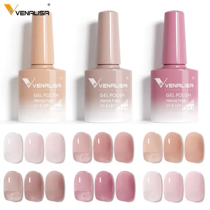 Venalisa VIP5 vernis à ongles HEMA/TPO gratuit couverture complète belle Semi permanente tremper UV