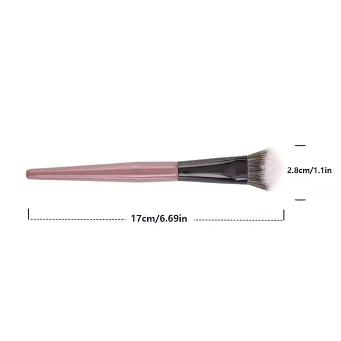 Brosse à Blush à poils souples pour joues, poudre Portable, Contour du visage, outil cosmétique de m