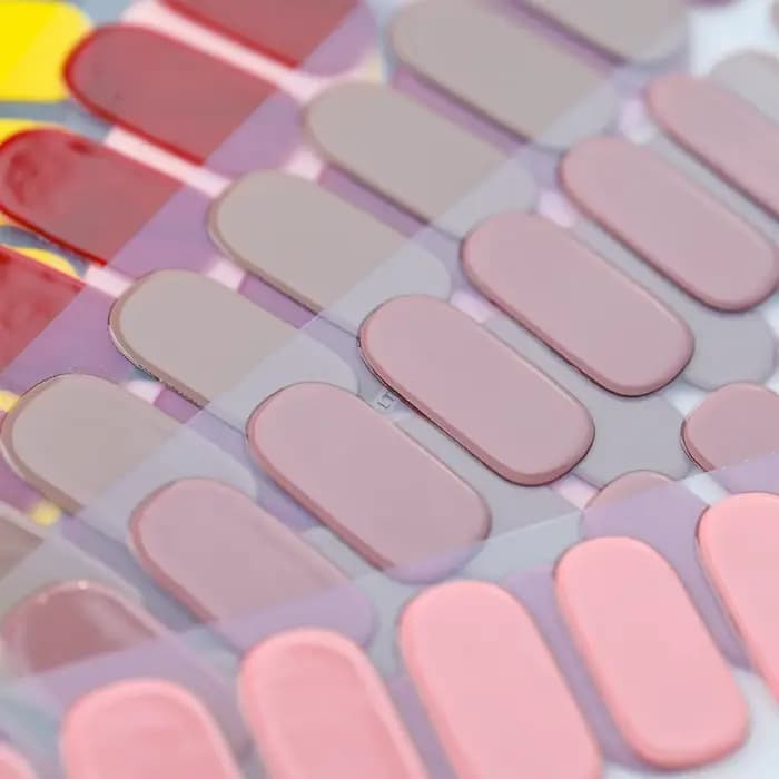 Enveloppes semi-durcies pour ongles en Gel rapide, autocollant solide pour ongles, couverture complè