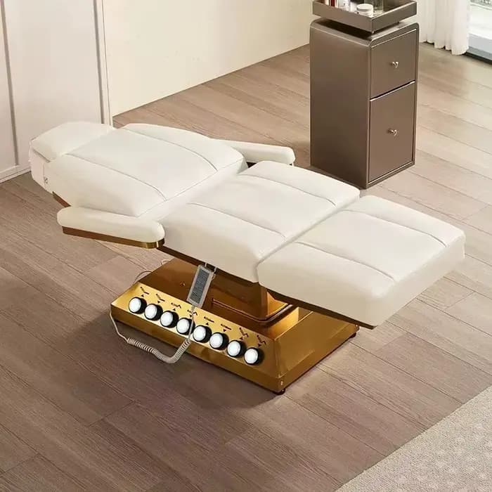 Convient pour le salon de soins du visage des cils avec moteur, lit de beauté de massage électrique