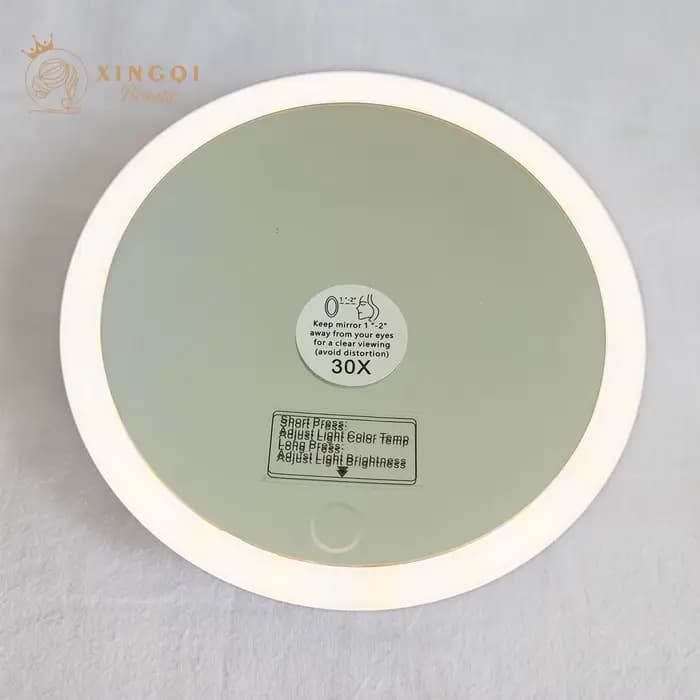 Miroir lumineux LED 6 pouces