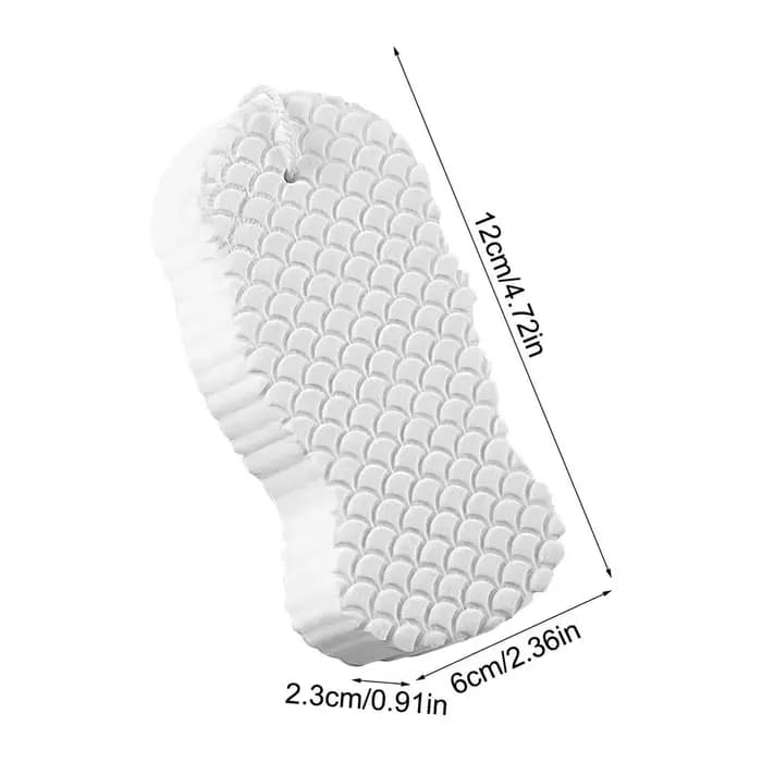 Éponge de bain exfoliante, gant de toilette pour le corps, exfoliant pour la peau, outil de gommage