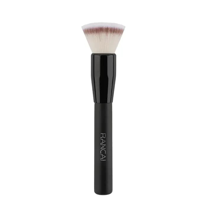 Pinceau de Maquillage Doux et Dense pour Fond de Teint, Couverture Complète, Estompage, Contouring, Base Correctrice et Préparateur de Teint